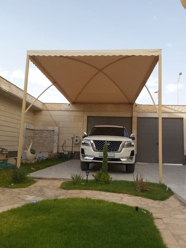 مظلات وسواتر الرياض _ تركيب مظلات سيارات قماش وشينكو _ ساندوتش بانل